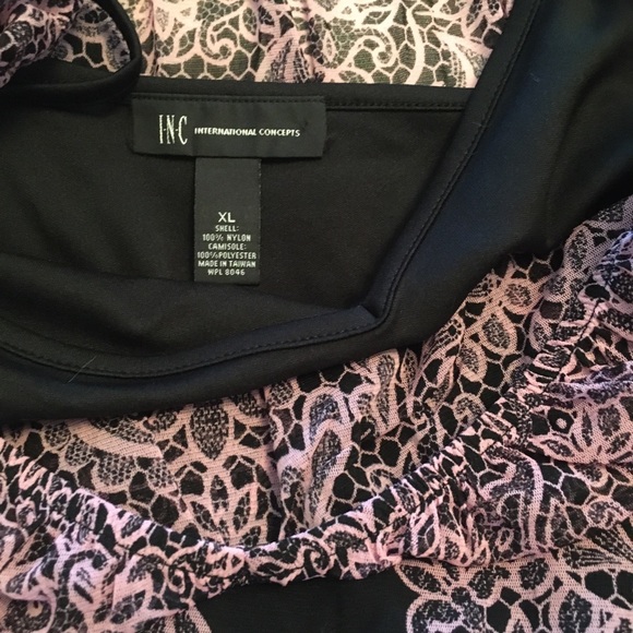 I.N.C. Print Top - XL - Picture 6 of 9